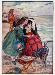 Paul und Florence Dombey aus Dombey & Sohn